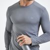 Camiseta-manga-longa-ion-uv-protecao-solar-cinza-masculina-detalhe