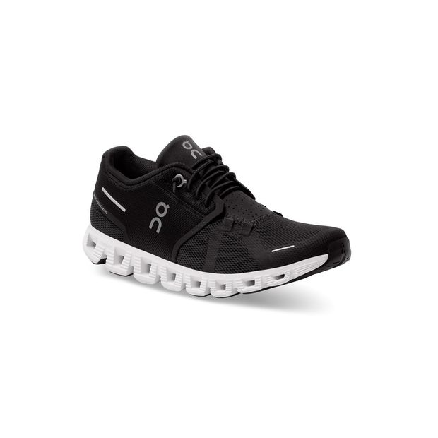 Tenis-cloud-5-feminino-preto-branco-on-running-solo
