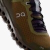 Tenis-on-running-cloudultra-masculino-olive-eclipse-para-trilha-detalher-solo