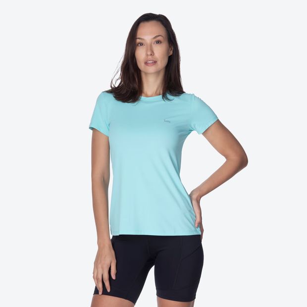 Camiseta-ion-uv-com-protecao-solar-manga-curta-feminina-azul-piscina-solo
