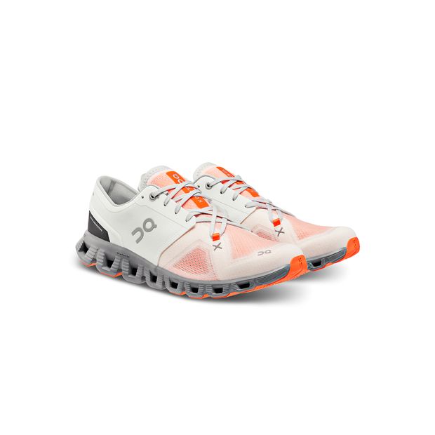 tenis-on-running-cloud-x3-masculino-marfim-cinza-para-corrida-academia-solo-1