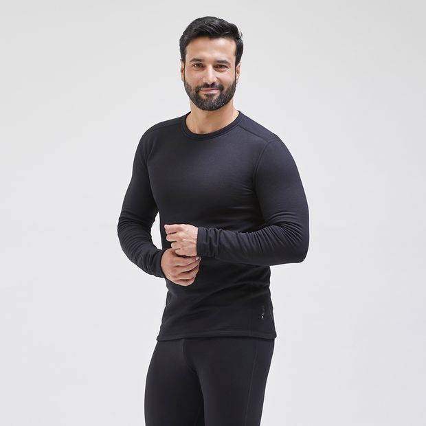 Blusa-segunda-pele-termica-thermal-stretch-masculina-preta-solo