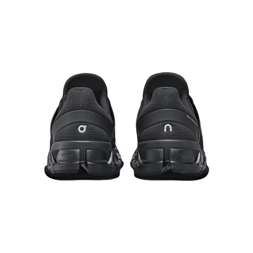 Nike triple black running sales shoes