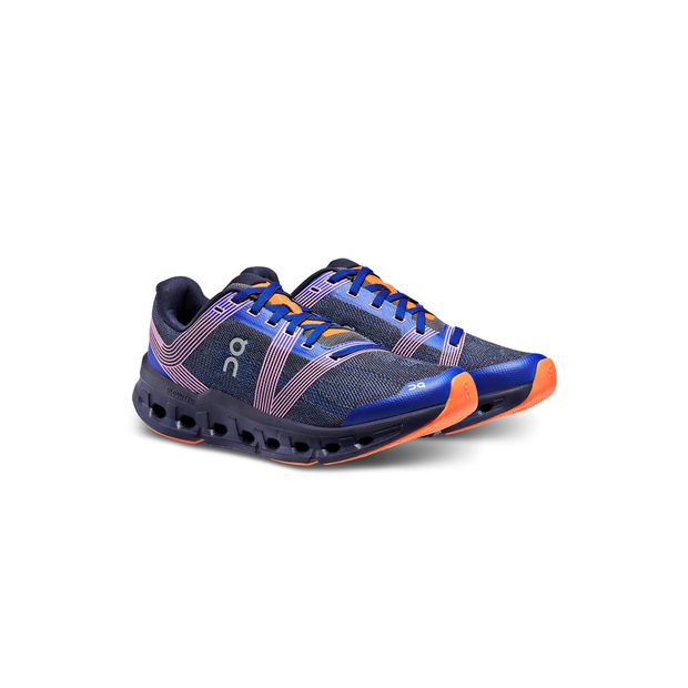 tenis-on-running-cloudgo-feminino-azul-indigo-para-corrida-perfil-solo