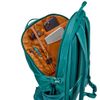 mochila-thule-enroute-para-viagem-verde-26-litros-bolsos-interno-solo